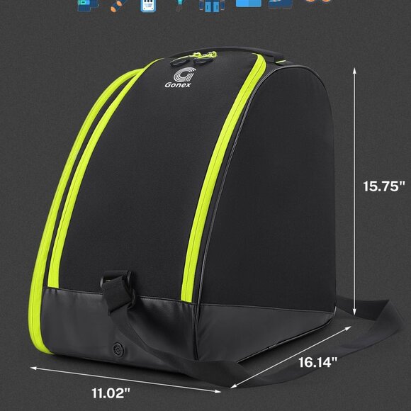 NEW Padded Ski Bag + Boot Bag Combo - Picture 7 of 11